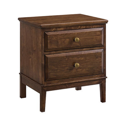 Virginia - 2-Drawer Nightstand - Americano
