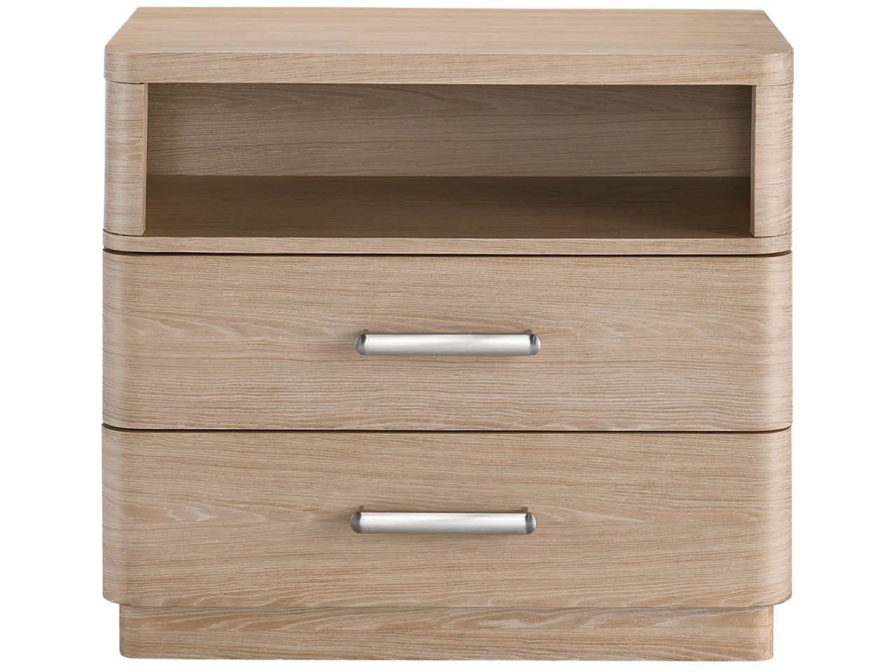 Modern - Nightstand - Light Brown