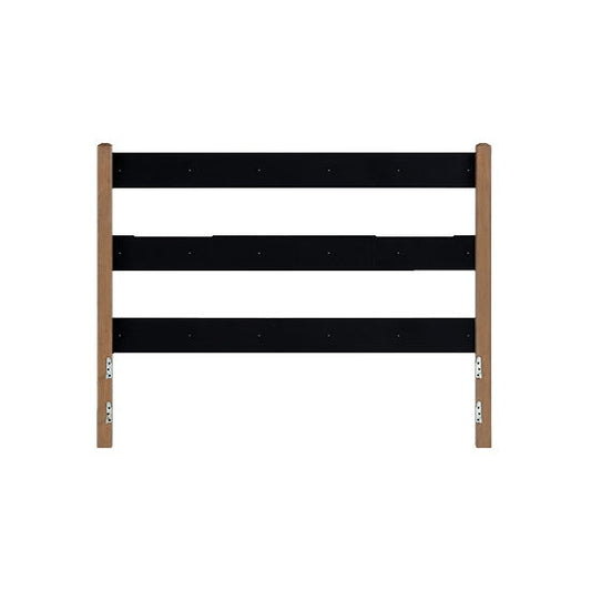 McKenzie - Queen Upholstered Panel Headboard - Pecan