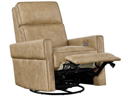 Jaxon - Swivel Glider Recliner - Luminance Caribou