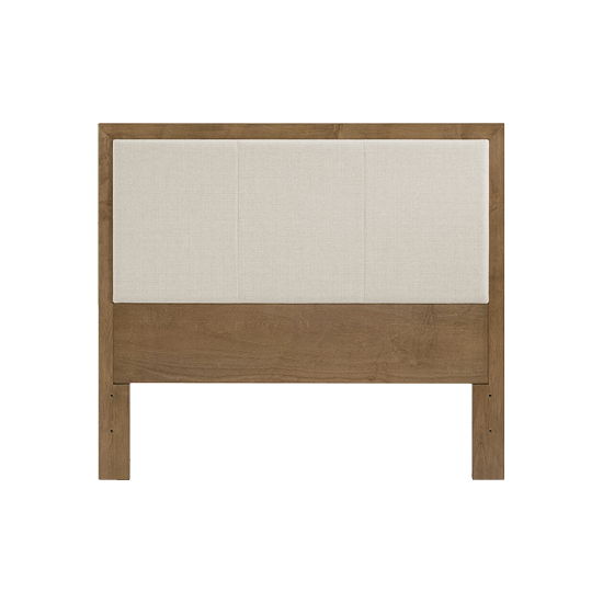 Bailey - Queen Headboard - Nutmeg / Beige