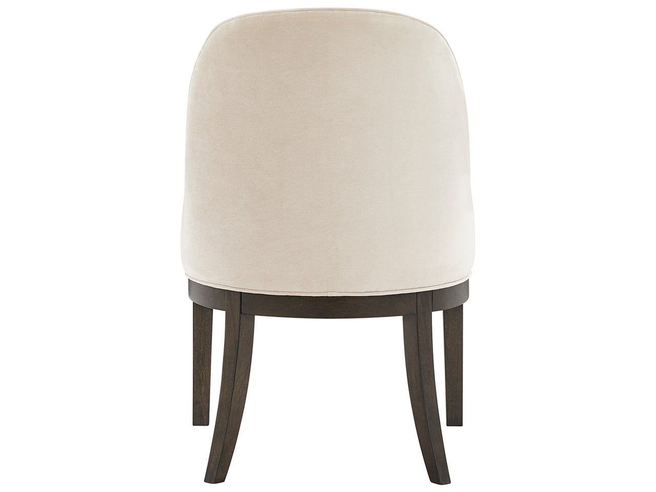 Fenwick - Upholstered Arm Chair - Beige / Dark Brown