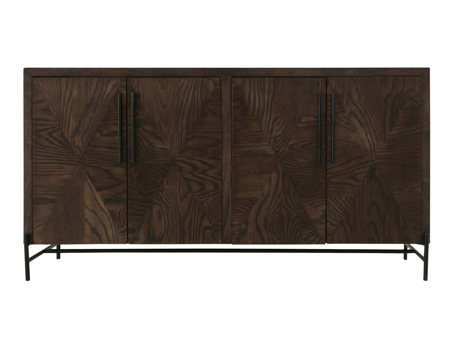 Verona - 4-Door Console - Deep Forest Brown