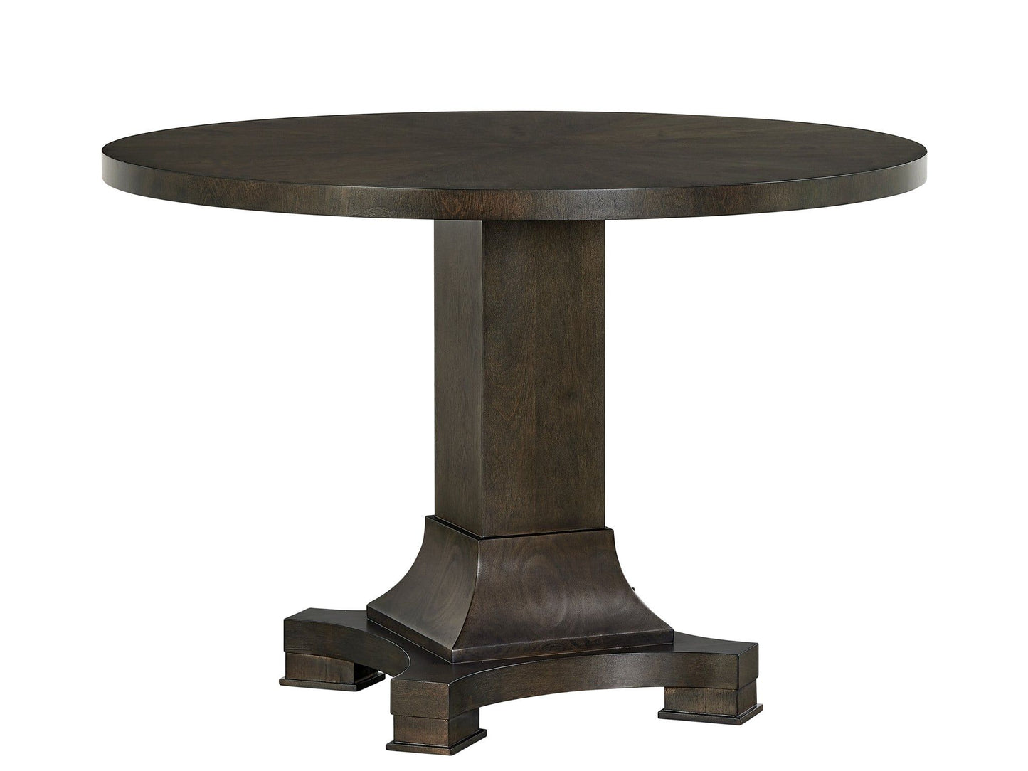 Fenwick - Pedestal Table - Dark Brown