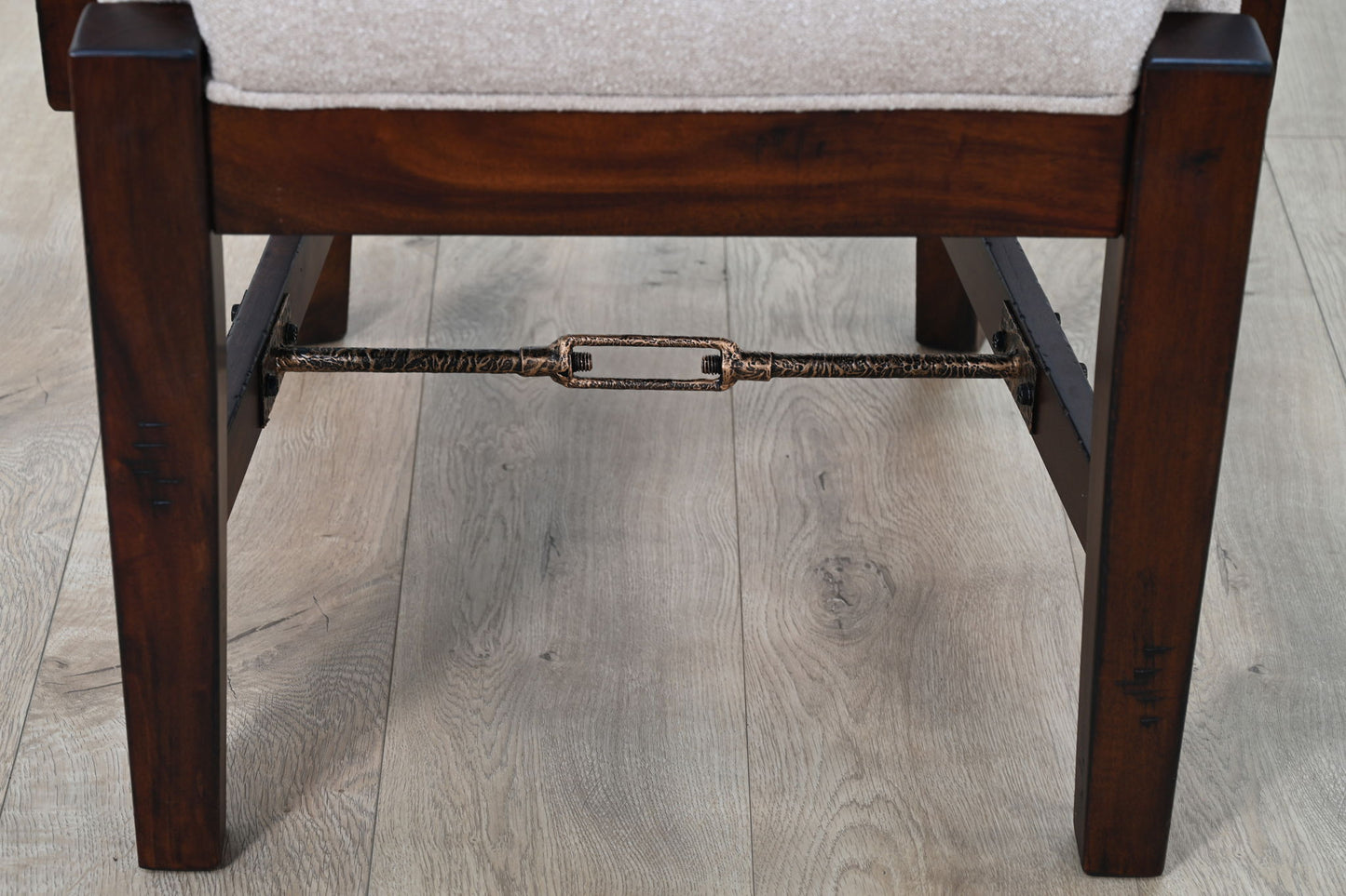 Tuscany - Arm Chair, Cushion Seat (Set of 2) - Vintage Mocha