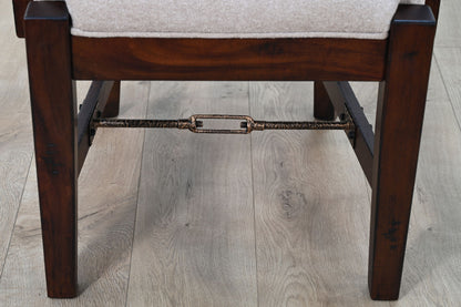 Tuscany - Arm Chair, Cushion Seat (Set of 2) - Vintage Mocha