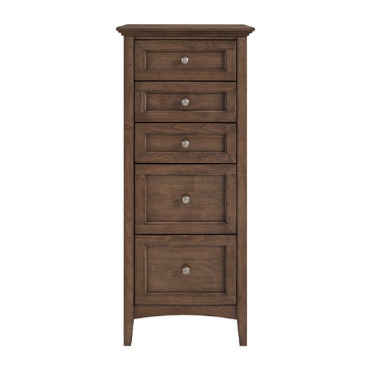 McKenzie - 5-Drawer Lingerie Chest - Java