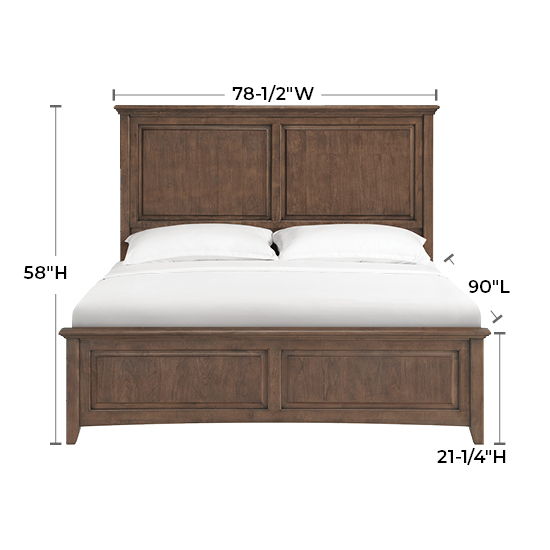 McKenzie - California King Premier Storage Bed - Java