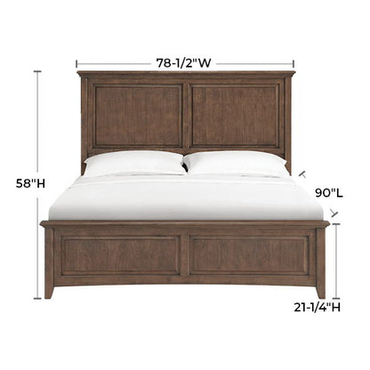 McKenzie - California King Premier Storage Bed - Java