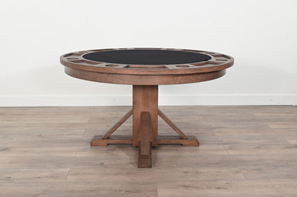 Cole - Dining Game Table - Cinder