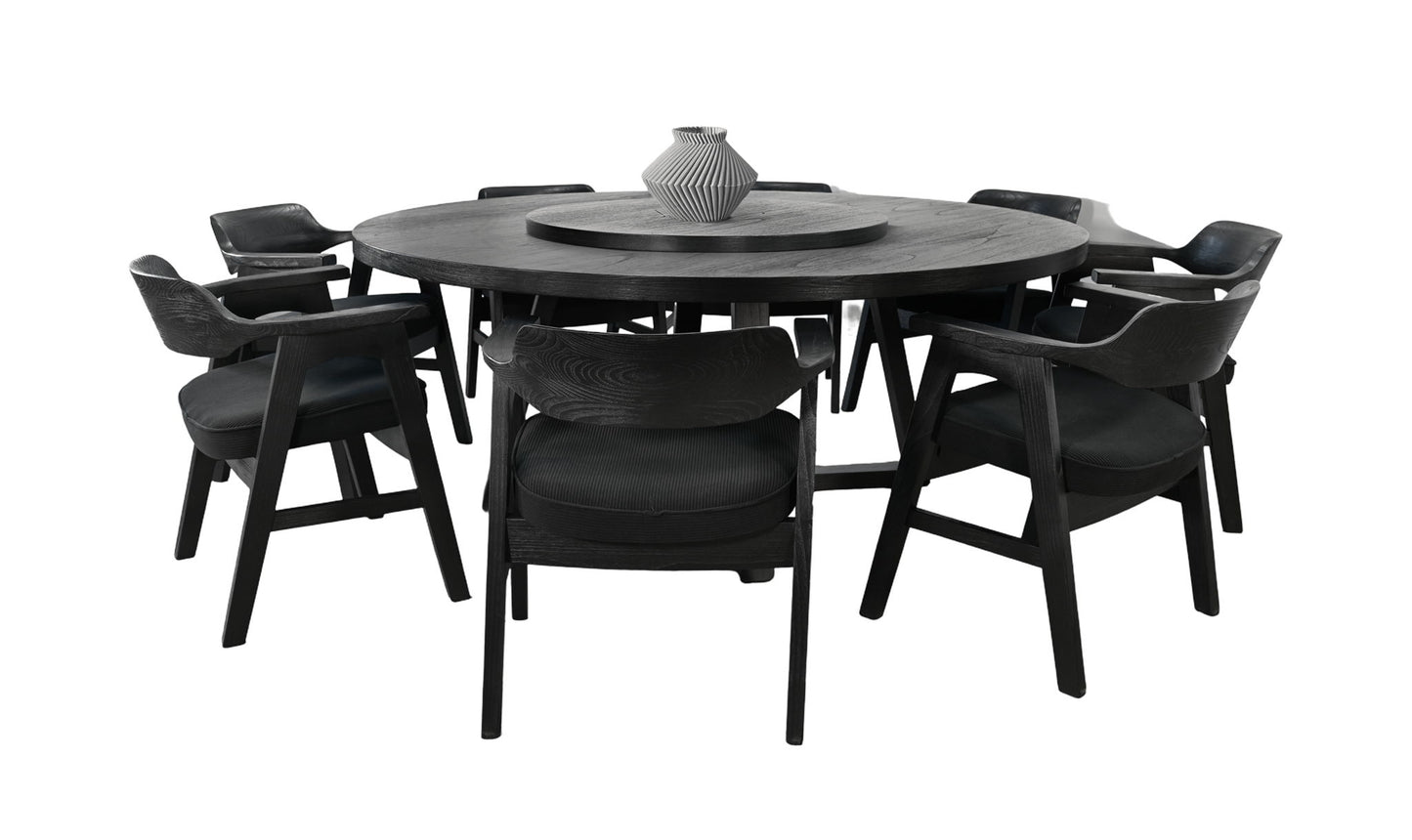 Mia - Large Round 7 Piece Dining Set - Umbra