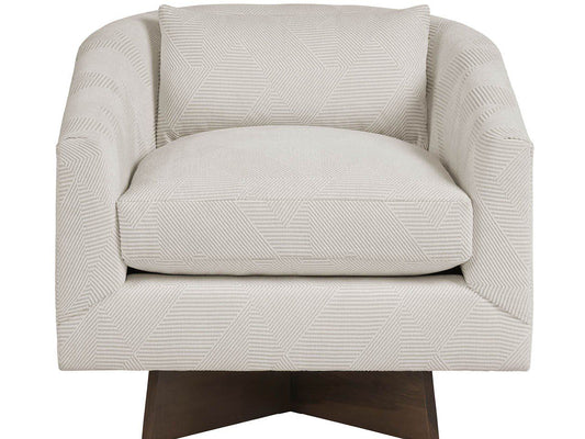Lamar - Swivel Chair, Special Order - White / Gray