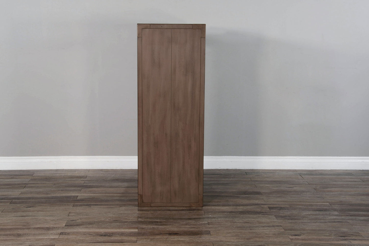 Doe Valley - Mahogany Wood Coffee Table With Casters