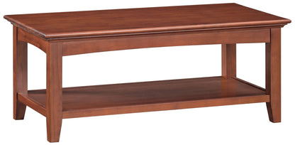 McKenzie - Cocktail Table - Glazed Antique Cherry